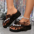 GlamRush Ruffle Platforms