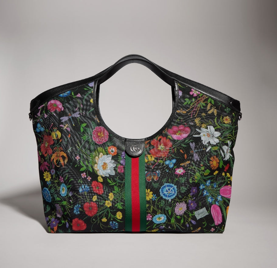 Gucci Giglio Flora large tote bag