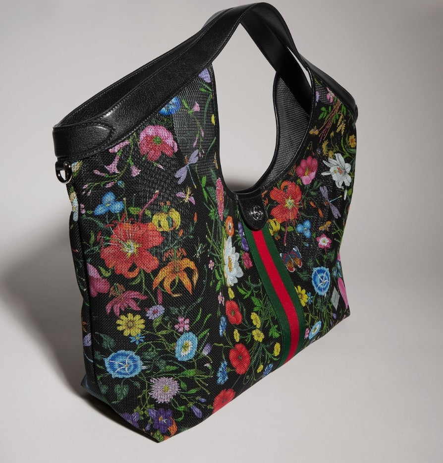 Gucci Giglio Flora large tote bag