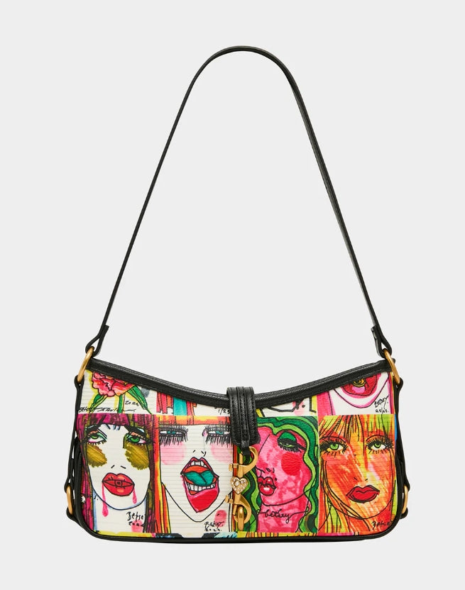 Faces Shoulder Bag Multi