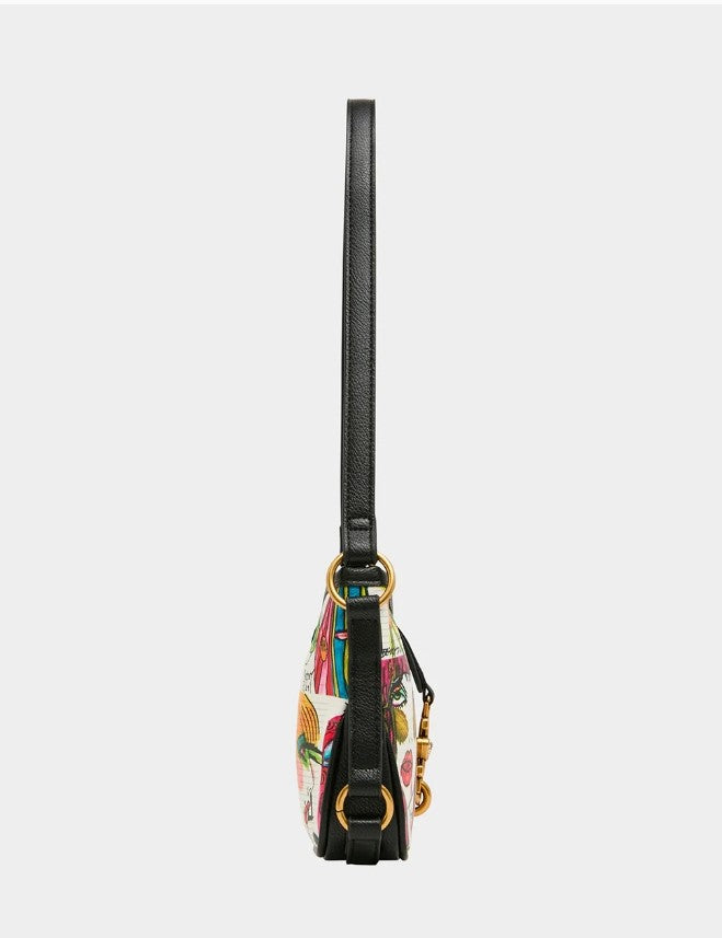 Faces Shoulder Bag Multi